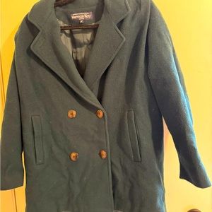 Emerald Green Vintage Herman Kay Coat